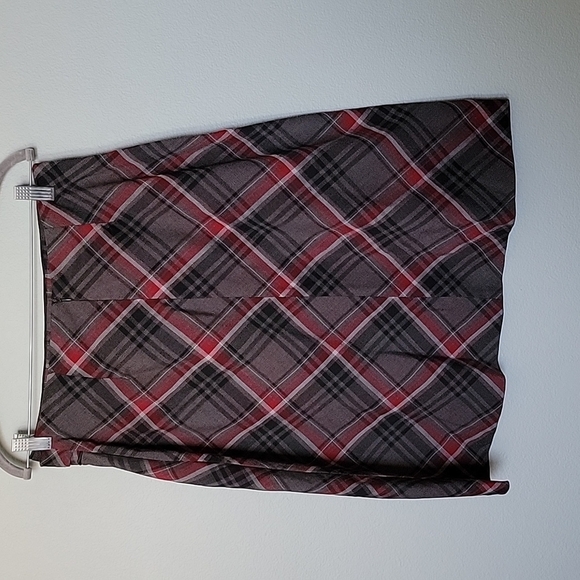 Tartan plaid Clueless Preppy Academia skirt size 12 - Picture 3 of 5